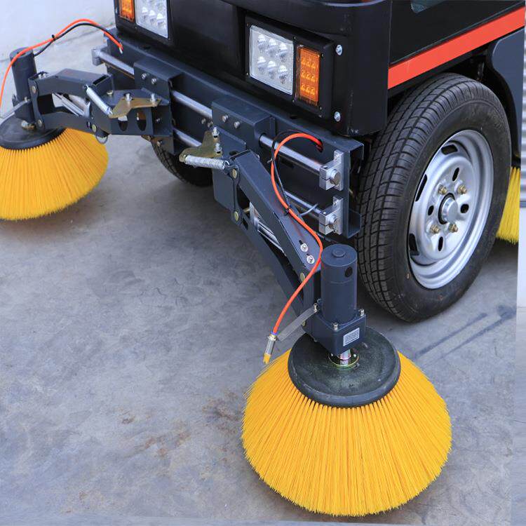 马路清扫车 全封闭驾驶式扫地自卸式全自动扫路机工业扫地机