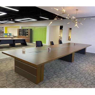 尚现代聚合系列个时简约KKB性会议桌会议写字桌长桌条桌J台H-C013