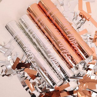 撒花庆典开业手抛金条金箔亮片锡箔纸电化铝礼炮彩纸暴风雪彩纸片