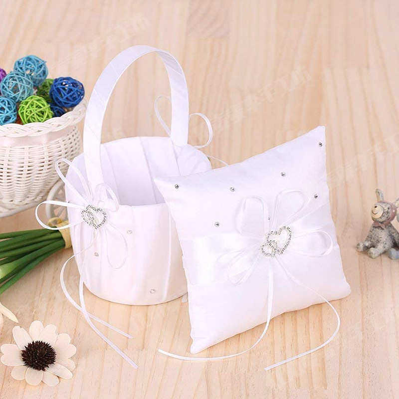 新款西式婚礼戒枕花童撒花小花篮两件套爱心婚庆戒枕婚礼用品批发,居家布艺,居家婚庆拖鞋,淘宝优惠券,粉丝福利购,淘宝优惠卷