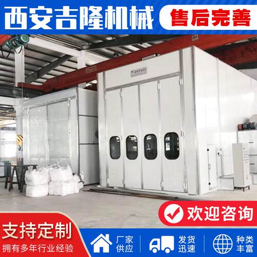 厂家定制全套喷砂房喷漆房除尘一体设备可定制生产