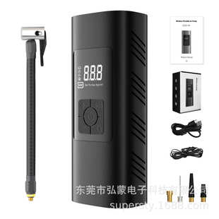 应急打新款 电动车用充户外打气筒车载气泵汽车家用热销气泵便携式