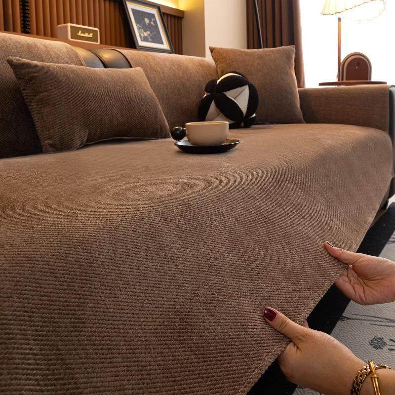 DOA 沙发垫四季通用2025新款雪尼尔轻奢高级感防滑坐垫套罩盖布巾