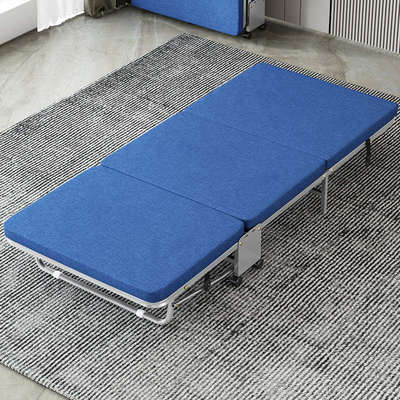IL折叠床单人午休简易床办公午睡木板床便携躺床伸缩折床午觉宝