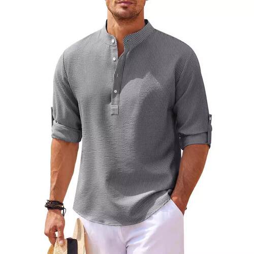 Shirt Shirts For Clothes Men Formal Long Sleeve White 男衬衫