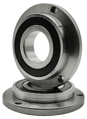 法兰带挡边一体F82/30 F82/35 F70/24 F57/17-2RS防漏油精密轴承