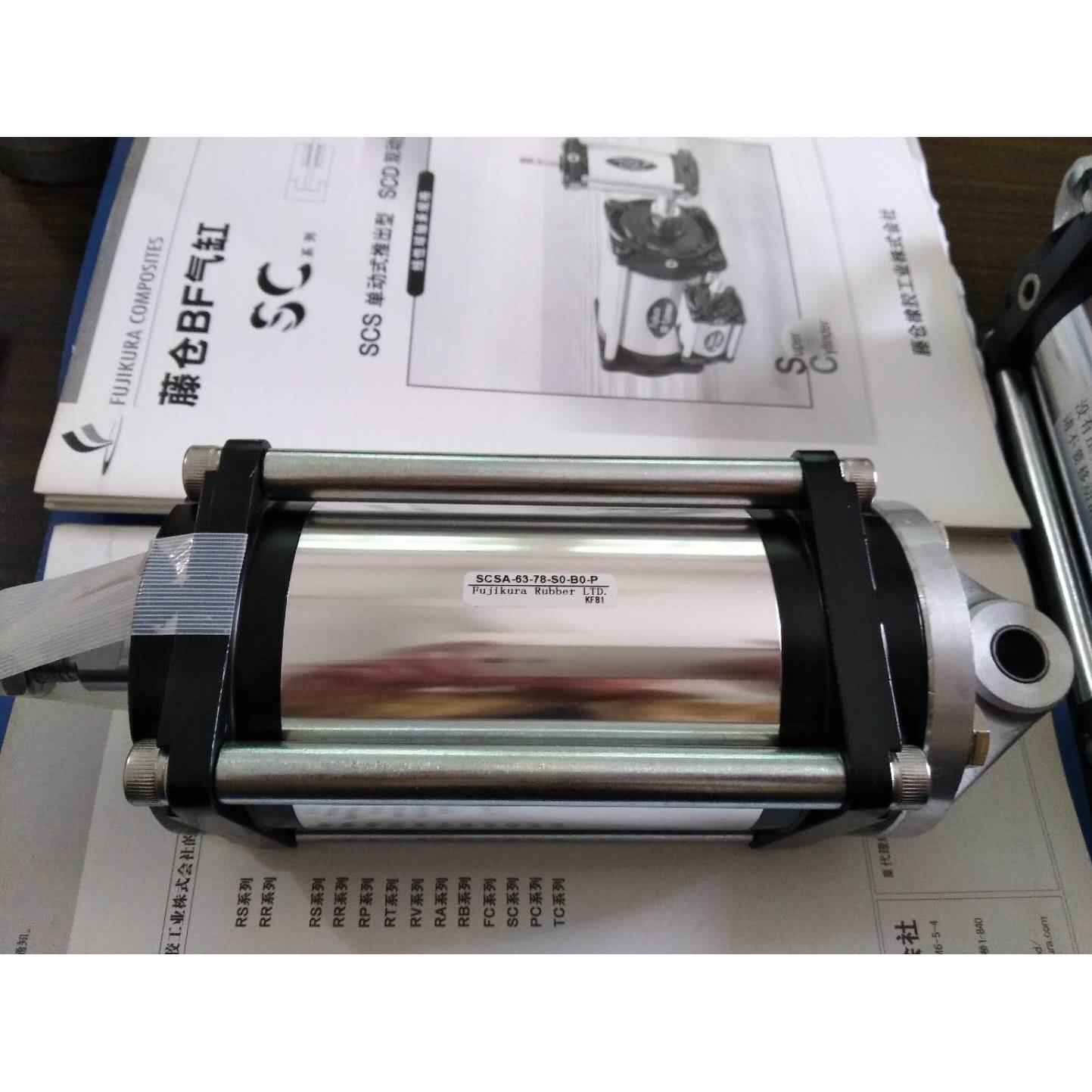 敏锐型低摩擦气缸 SCSA-63-78-S0-B0 日本藤仓FUJIKURA