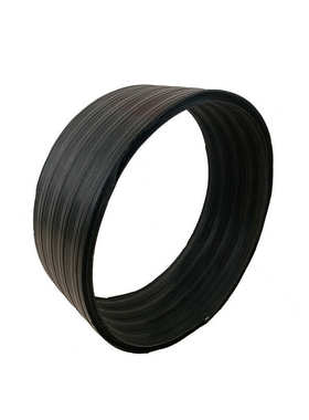 市政sn8dn300排水管塑聚乙烯平地埋钢壁缠绕钢复合塑hdpe双复合管