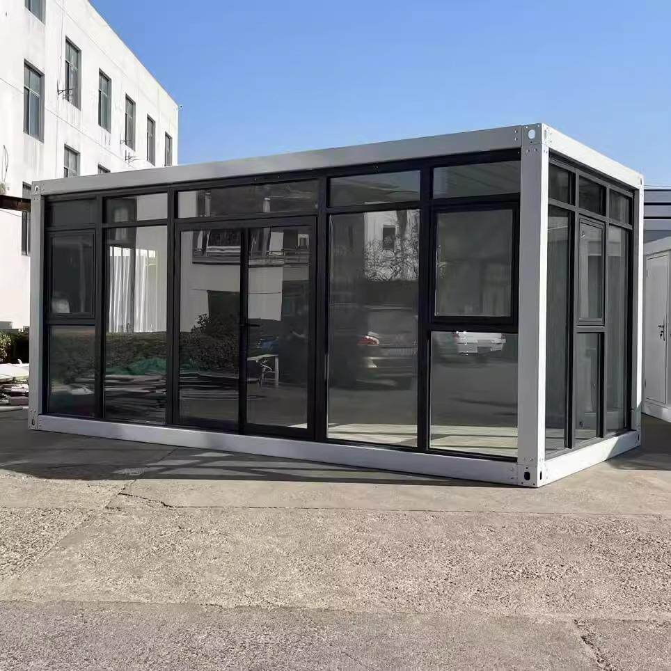 户外移动模块化房子集装箱奶茶店商铺临时简易房钢结构办公室别墅
