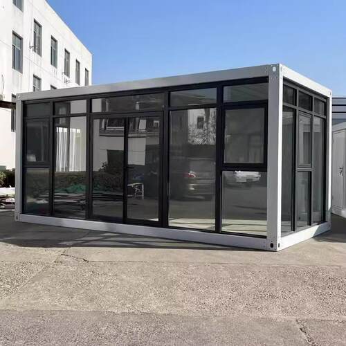 户外移动模块化房子集装箱奶茶店商铺临时简易房钢结构办公室别墅