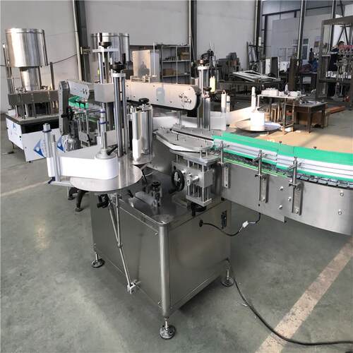 贴标机全自动双标贴标机白酒玻璃瓷方橄榄油方贴标机