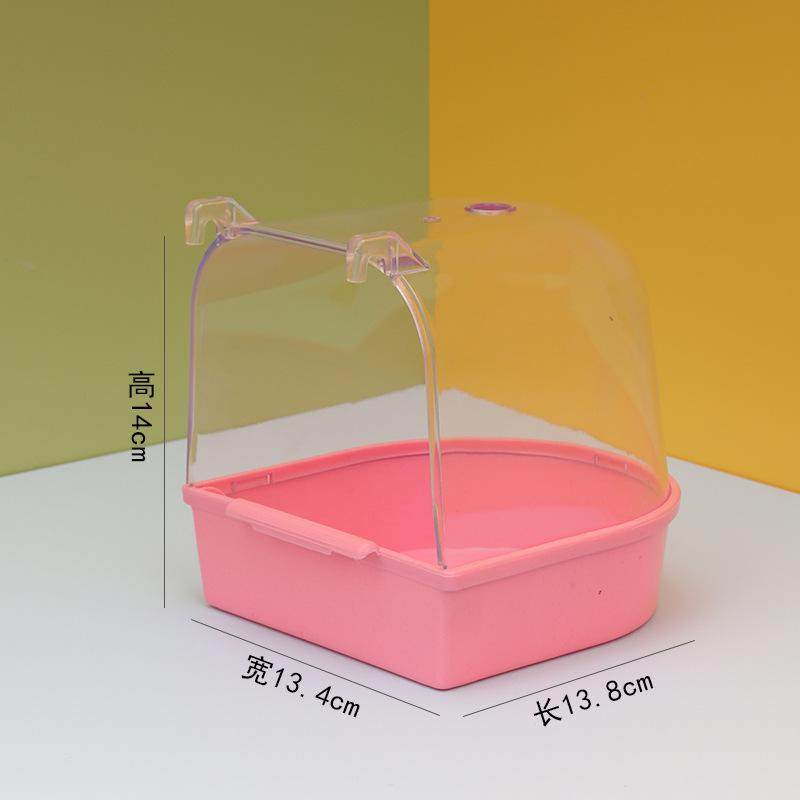 洗澡神器专用笼洗澡盆盒特大号小鸟用玄凤虎皮牡丹鹦鹉浴盆室,宠物/宠物食品及用品,鸟窝,淘宝优惠券,粉丝福利购,淘宝优惠卷