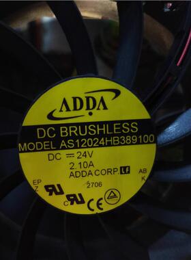 AS12024HB389100 24V2.10A AS12024MB25A100 AS12024HB389B00风扇