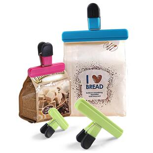 家用零食封口夹子厨房食物密封夹零食茶叶奶粉塑料袋食品袋防潮夹