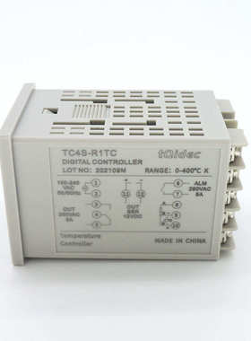 台泉温度仪TC4S-R1TC双输出带继电器PID智能温度调节仪400度