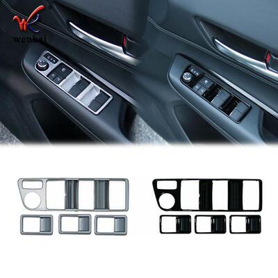 适用于丰田Harrier改装车窗玻璃开关面板升降按键专用装饰框