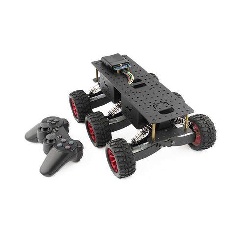 6Wd减震汽车搜救平台机械臂智能汽车兼容Arduino手柄模型飞机遥控