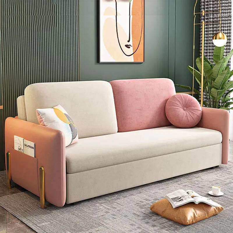 布艺功能沙发床一体两用可折叠客厅办公室小户型2026新款工厂