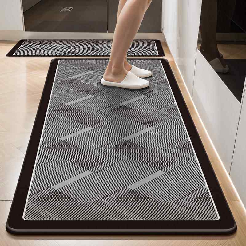 厨房地垫防滑防油可擦免洗地毯防水专用2025新款吸水耐脏脚垫子,居家布艺,厨房地垫,淘宝优惠券,粉丝福利购,淘宝优惠卷