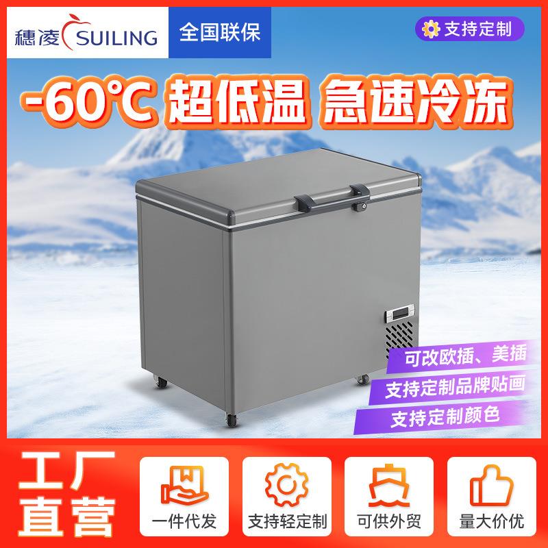 冰柜超低温零下60度冰箱商用大冷藏展示柜