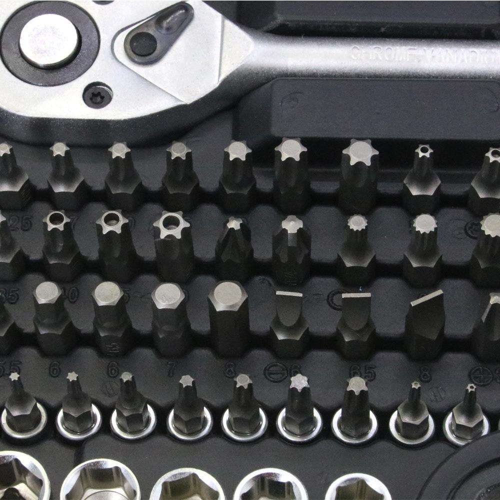 215件套套筒套装多功能汽车修理维修工具箱机械修理套筒汽修组套