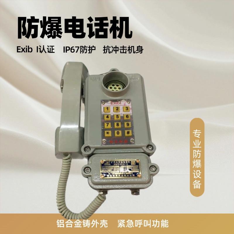 防爆电话机矿用电话机HBG煤矿石油化工防潮防噪音铸铝外壳电话机