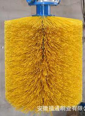 厂蹭家直供奶畜牧牛体IOU刷清洁痒毛刷全自旋转辊刷牛按动摩毛刷