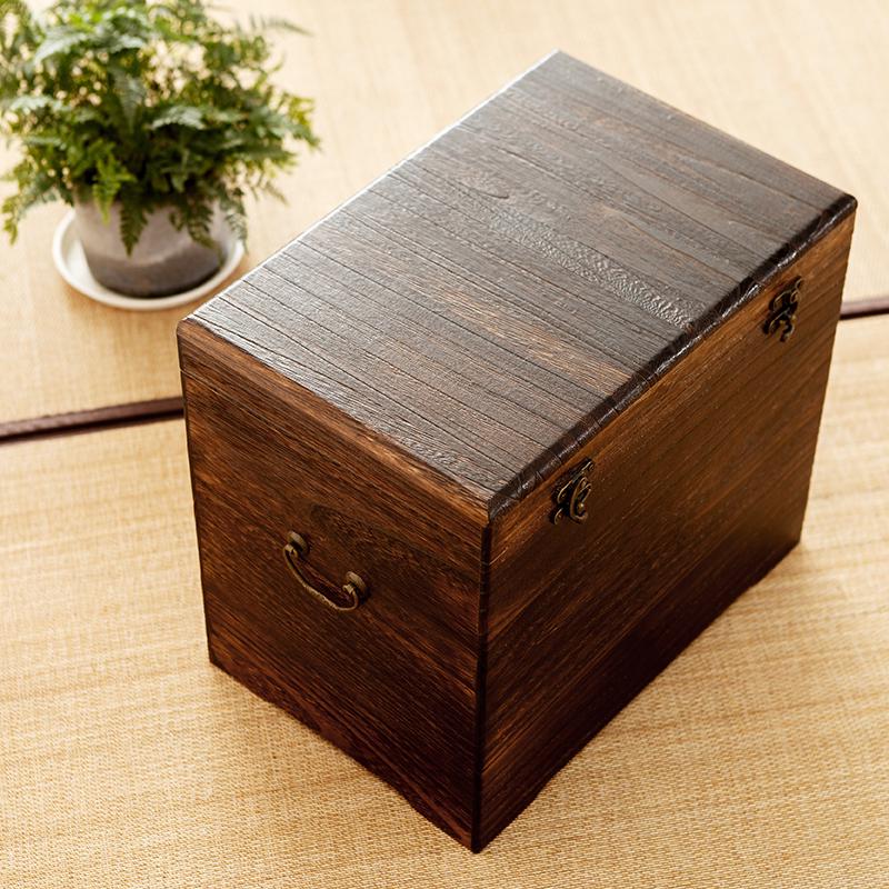 中式实木储物凳收纳凳换鞋凳茶台矮桌茶几凳客厅杂物凳可坐收纳箱