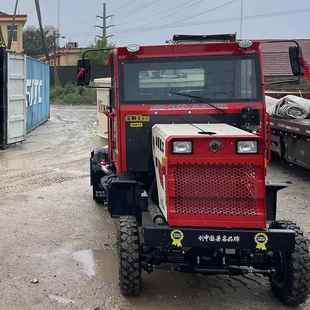 载机4方罐车水泥全自动搅拌车 平口全自动混凝土移动罐朝天锅装