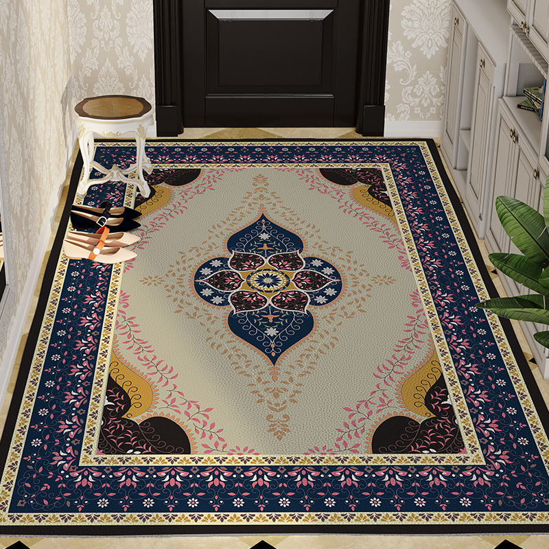 欧式地垫入户可擦洗PU脚垫进门门垫防水入户门室内大门踩脚地毯