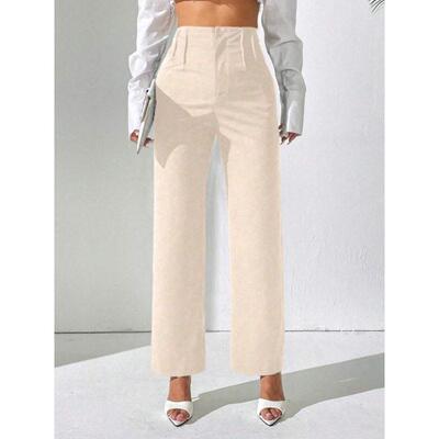 Z 64247 High waist straight pants 腰显瘦直筒裤跨境速卖