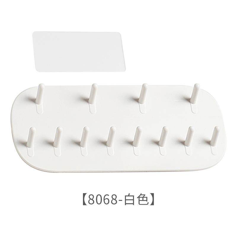 卫生间壁挂首饰收纳耳环耳钉粘钩