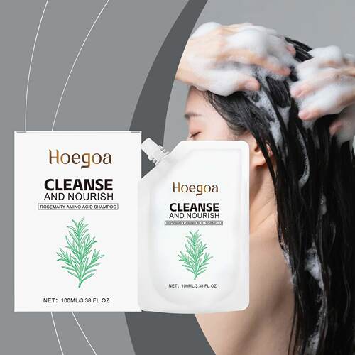HOEGOA Rosemary Shampoo, refreshing and gentle cleansing for