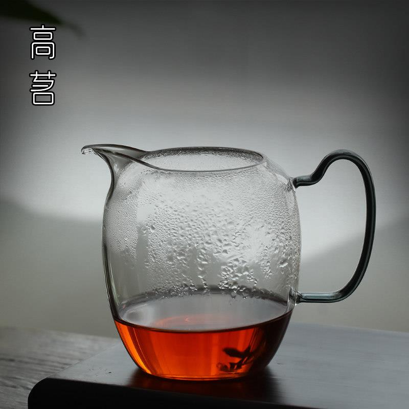 耐热公道杯玻璃滤茶器一体高档分茶器公杯泡茶功夫茶茶具茶漏套装