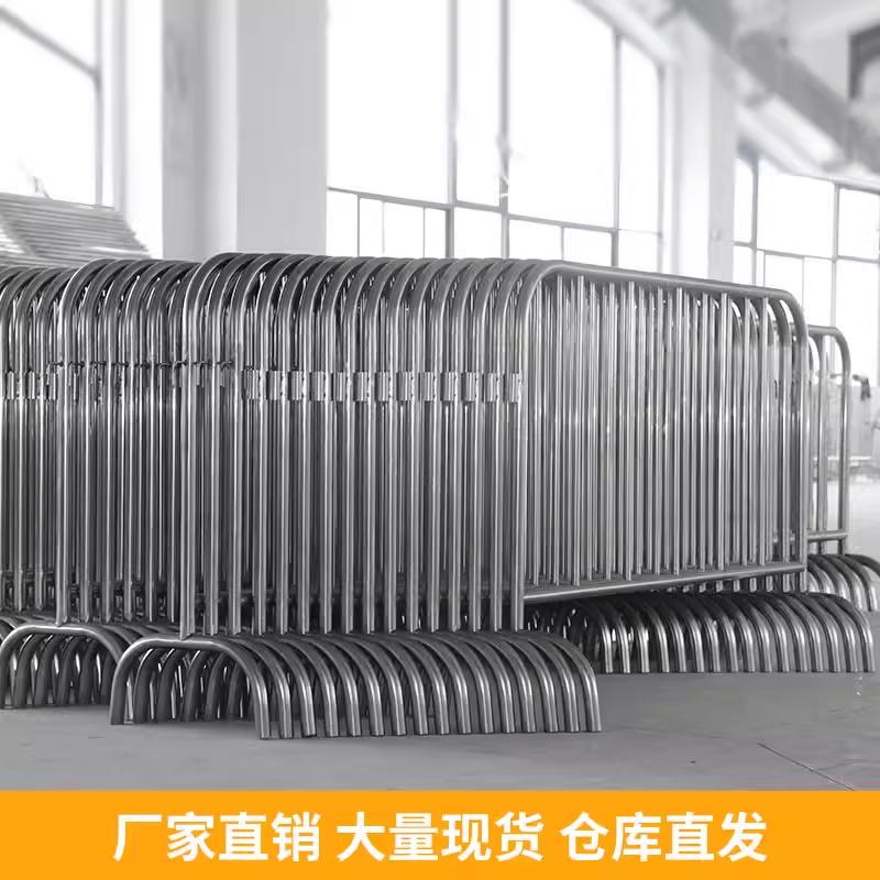 批发安全加厚防护室外道路防撞用围挡耐磨护栏不锈钢铁马围栏隔离