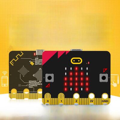 Microbit主板Micro:Bit V2开发扩展板可编程机器人儿童学习工具包