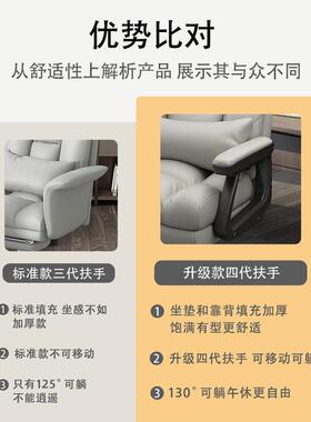 震头动按摩枕背电午休办公椅KUC书房脑椅家用电竞椅靠椅直播椅老
