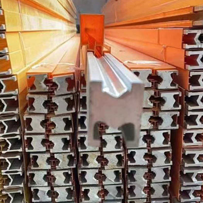 定制单极加厚护套铝滑触线起重机行车滑触线单极滑线铜滑线铝导体