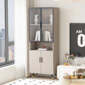 实木角柜家用墙角置物柜客厅储物收纳柜书柜卧室一体靠墙转角柜子