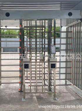 武汉工地十字转闸实名制通道全高闸防翻越人行通道闸劳务实名制