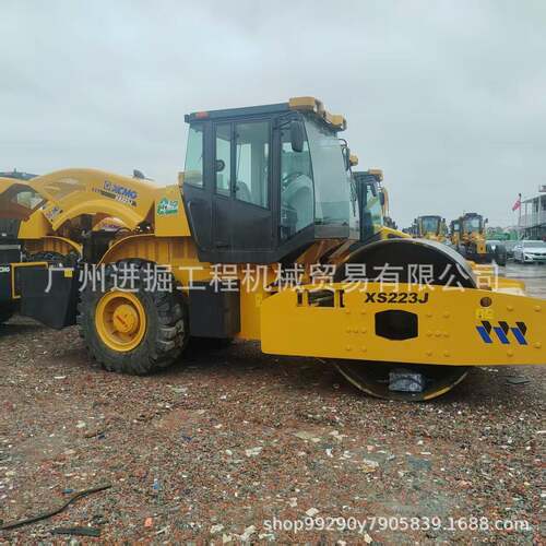 新款10吨12吨14吨压路机便宜轮胎压路机前后振动压路机