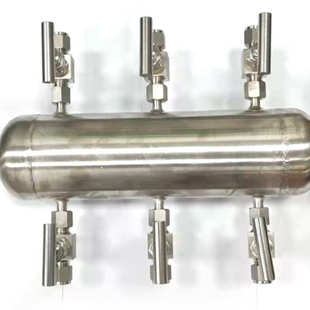 厂家供应304不锈钢气源分配器非标气源气体分配处理器空气分配器