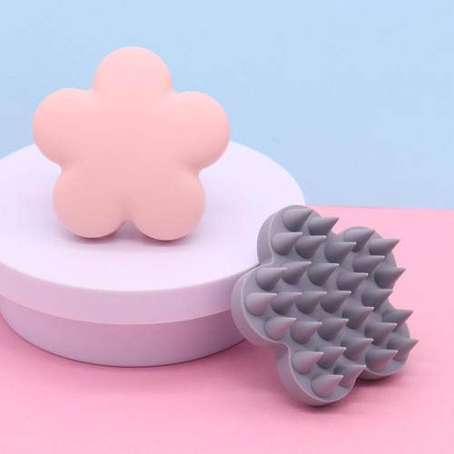 跨境宠物清洁用品狗洗澡猫咪洗澡干湿两用柔软硅胶洗澡刷宠物刷子