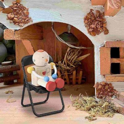 12 Pcs Mobile Phone Holder Folding Chair Work Tablet Stands