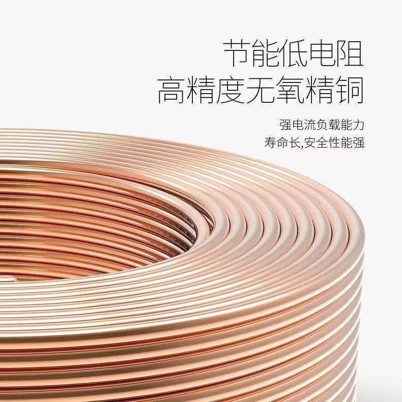 电线国标纯铜纯紫铜BV1.52.546平方家用铜线单芯硬线源头工厂