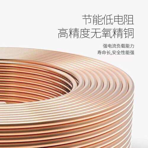 电线国标纯铜纯紫铜BV1.52.546平方家用铜线单芯硬线源头工厂