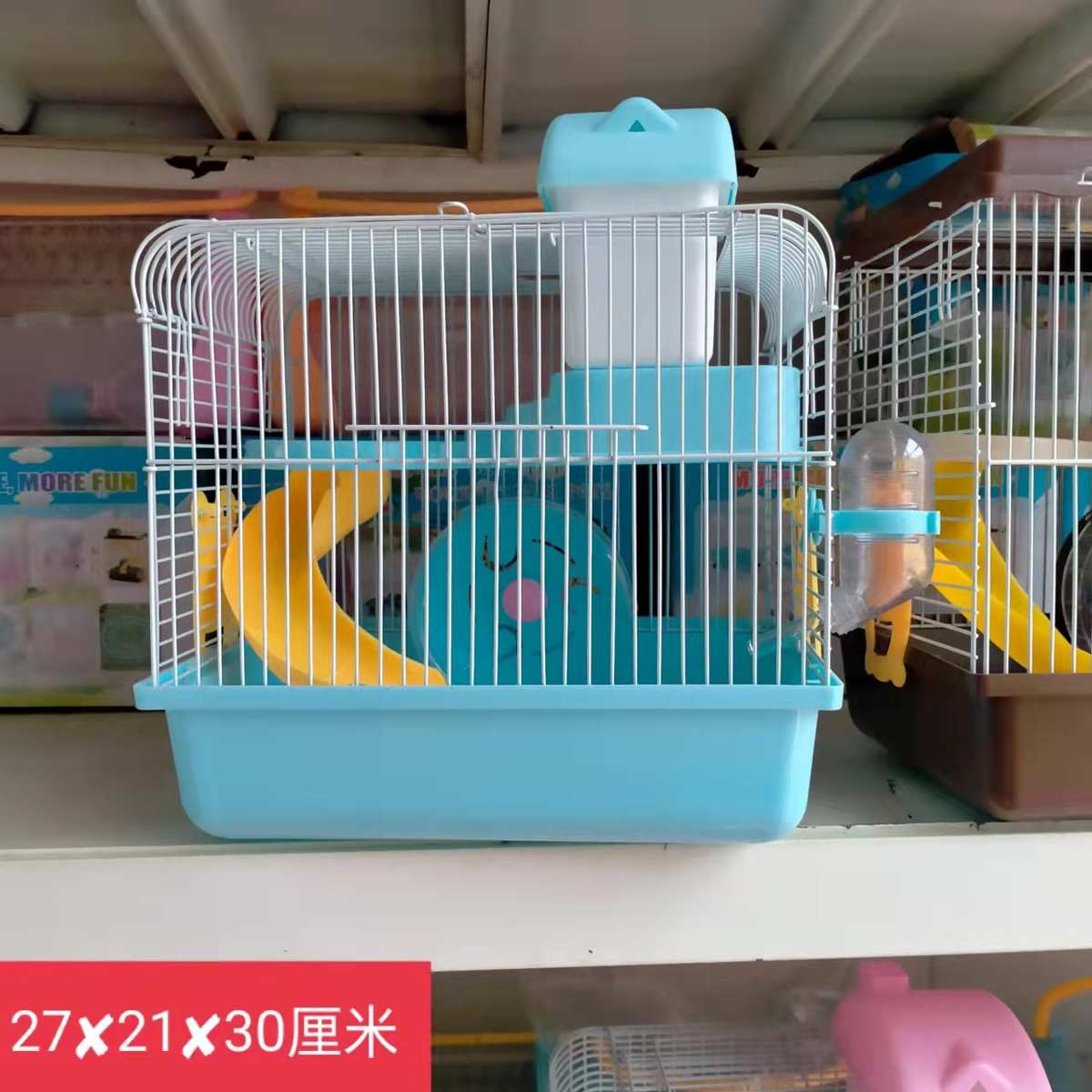 大城鼠用品双层笼仓鼠笼子小仓大熊别墅金丝堡