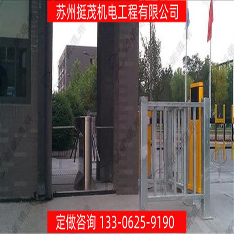 挺茂专业工厂直销 智能闸机人形通道三辊闸工地刷卡连接LED显示屏