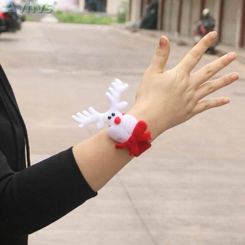 圣诞拍拍圈Christmas ring Christmas bracelet children's t
