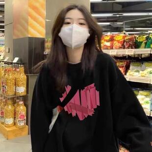 匹马棉卫衣女海岛棉卫衣女款 高品质圆领卫衣女over 埃及棉卫衣女款
